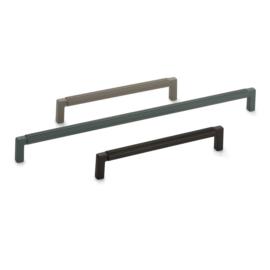 Brushed Pewter Rope Knob Cabinet Pulls – Modern Zinc Knob For Kitchen, Vanity & Closet